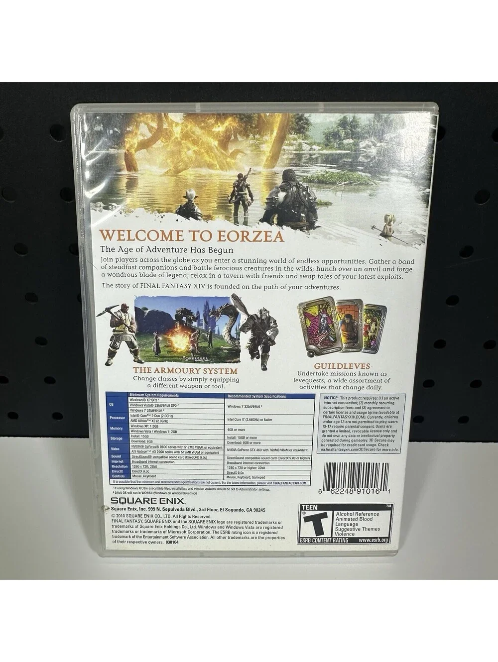 Final Fantasy XIV Online (PC, 2010) Complete